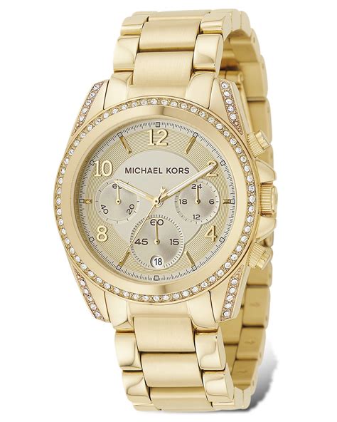 michael kors 2012 gold watch|Michael Kors gold watch sale.